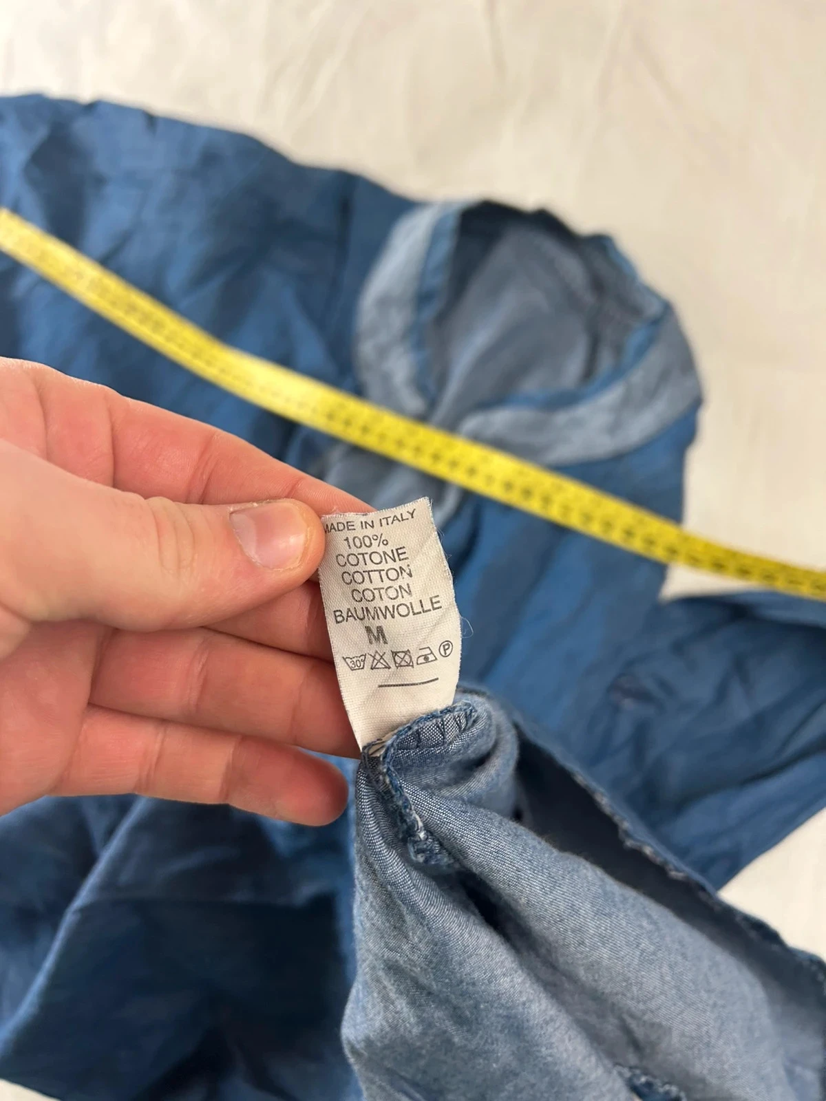 Marineblauwe vintage casual jurk – photo 8
